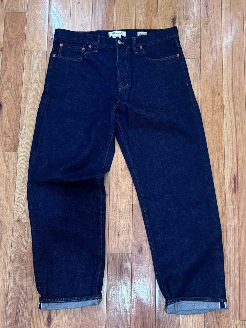 Madewell Men’s Jean in Japanese Selvedge - 33x32
